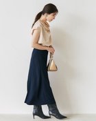 【ドゥクラッセ/DoCLASSE】のジョーゼット・マーメイドフレアスカート ミッドナイトブルー|ID: prp329100004931677 ipo3291000000037255667