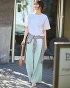 【ドゥクラッセ/DoCLASSE】のビューティバイアスパンツ/66㎝ 人気、トレンドファッション・服の通販 founy(ファニー) ファッション Fashion レディースファッション Fashion for Women パンツ Pants & Trousers 人気 Popular, Best Seller thumbnail ライトグリーン|ID: prp329100004931689 ipo3291000000037015537