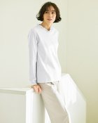 【ドゥクラッセ/DoCLASSE】の超長綿・フリルVネック ホワイト|ID: prp329100004931704 ipo3291000000037015628