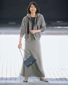 【ドゥクラッセ/DoCLASSE】のアセテートサテン・ロングスカート グレー|ID: prp329100004931741 ipo3291000000037256131