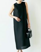 【ドゥクラッセ/DoCLASSE】のオクタダブルクロス・ストレートロングワンピース ブラック|ID: prp329100004931746 ipo3291000000037015871