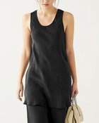 【ドゥクラッセ/DoCLASSE】のビンテージサテン・ロングトップス ブラック|ID: prp329100004931749 ipo3291000000037102064