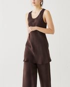 【ドゥクラッセ/DoCLASSE】のビンテージサテン・ロングトップス ブラウン|ID: prp329100004931749 ipo3291000000037102065