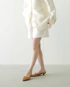 【ドゥクラッセ/DoCLASSE】のオクタダブルクロス・ショートパンツ ホワイト|ID: prp329100004931758 ipo3291000000037015918