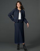 【ドゥクラッセ/DoCLASSE】のワッフルニット・ツイードトリムスカート 人気、トレンドファッション・服の通販 founy(ファニー) ファッション Fashion レディースファッション Fashion for Women セットアップ Matching Sets スカート・ミニ/ミディ/マキシ Skirts / Mini, Midi & Maxi Skirts シンプル Simple, Minimal ジャケット Jacket, Outerwear セットアップ Set-Up, Coordinated Outfit ツイード Twill, Twill Weave フレア Flare, Flared 人気 Popular, Best Seller thumbnail ネイビー|ID: prp329100004932655 ipo3291000000037023112