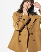 【ドゥクラッセ/DoCLASSE】のウール混カルゼ・オーバーサイズピーコート 人気、トレンドファッション・服の通販 founy(ファニー) ファッション Fashion レディースファッション Fashion for Women アウター Coat / Outerwear Collection コート・ロングコート・ピーコート Long Coats, Peacoats & More カフス Cuff Design エレガント 上品 Elegant thumbnail キャメル|ID: prp329100004932663 ipo3291000000037023209