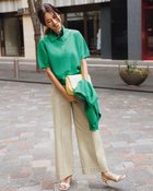 【ドゥクラッセ/DoCLASSE】のミラクルストレッチ・ピンタックワイド64cm 人気、トレンドファッション・服の通販 founy(ファニー) ファッション Fashion レディースファッション Fashion for Women パンツ Pants & Trousers おすすめ Recommended / Our Picks バランス Balance, Style Balance フロント Front, Front Design ワイド Wide, Wide Fit thumbnail ストーン|ID: prp329100004932677 ipo3291000000037023361