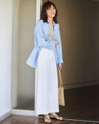 【ドゥクラッセ/DoCLASSE】のミラクルストレッチ・ピンタックワイド64cm 人気、トレンドファッション・服の通販 founy(ファニー) ファッション Fashion レディースファッション Fashion for Women パンツ Pants & Trousers おすすめ Recommended / Our Picks バランス Balance, Style Balance フロント Front, Front Design ワイド Wide, Wide Fit thumbnail オフホワイト|ID: prp329100004932677 ipo3291000000037023366