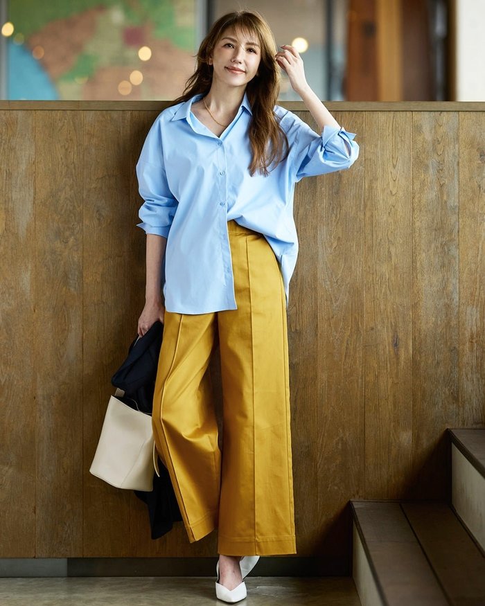 【ドゥクラッセ/DoCLASSE】のミラクルストレッチ・ピンタックワイド64cm インテリア・キッズ・メンズ・レディースファッション・服の通販 founy(ファニー) https://founy.com/ ファッション Fashion レディースファッション Fashion for Women パンツ Pants & Trousers おすすめ Recommended / Our Picks バランス Balance, Style Balance フロント Front, Front Design ワイド Wide, Wide Fit |ID: prp329100004932677 ipo3291000000037097677