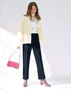 【ドゥクラッセ/DoCLASSE】のウォームストレッチ・スティックパンツ 人気、トレンドファッション・服の通販 founy(ファニー) ファッション Fashion レディースファッション Fashion for Women パンツ Pants & Trousers カッティング Cutting Detail カットソー Cut and Sewn Top ストレッチ Stretch, Stretchy Fabric テーパード Tapered, Tapered Pants ループ Loop, Loop Knit エレガント 上品 Elegant ビジネス 仕事 通勤 Business / Work / Commuting thumbnail ミッドナイトブルー|ID: prp329100004932688 ipo3291000000037023501