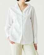 【ドゥクラッセ/DoCLASSE】の高密度コットン・アシメブラウス 人気、トレンドファッション・服の通販 founy(ファニー) ファッション Fashion レディースファッション Fashion for Women トップス・カットソー Cut & Sew Tops シャツ・ブラウス・オフィスカジュアル Elegant Blouses & Button-Ups アシンメトリー Asymmetrical Style シンプル Simple, Minimal タイプライター Typewriter Fabric, Crisp Cotton 今季 This Season, Current Season 夏 Summer 定番 Standard, Basic Item 春 Spring S/S・春夏 SS, Spring/Summer, Warm Season thumbnail ホワイト|ID: prp329100004932734 ipo3291000000037024039