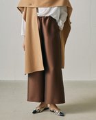 【ドゥクラッセ/DoCLASSE】のオクタダブルクロス・ギャザーパンツ 人気、トレンドファッション・服の通販 founy(ファニー) ファッション Fashion レディースファッション Fashion for Women パンツ Pants & Trousers エレガント 上品 Elegant カッティング Cutting Detail シルク Silk, 100% Silk フォルム Silhouette, Form リラックス Relax, Relaxed Fit thumbnail ブラウン|ID: prp329100004932737 ipo3291000000037024062