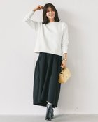 【ドゥクラッセ/DoCLASSE】のフラワージャカード・クルーネックトップス 人気、トレンドファッション・服の通販 founy(ファニー) ファッション Fashion レディースファッション Fashion for Women トップス・カットソー Cut & Sew Tops セットアップ Matching Sets レディーストップス・ブラウス Tops & Blouses / Assorted Women's Tops エレガント 上品 Elegant カッティング Cutting Detail カットソー Cut and Sewn Top ジャカード／ジャガード Jacquard, Woven Pattern ストレッチ Stretch, Stretchy Fabric セットアップ Set-Up, Coordinated Outfit フラワー Flower, Floral モチーフ Motif, Design Theme thumbnail オフホワイト|ID: prp329100004932749 ipo3291000000037024188
