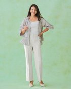 【ドゥクラッセ/DoCLASSE】のリネン混オックス・ワイドストレート/75cm 人気、トレンドファッション・服の通販 founy(ファニー) ファッション Fashion レディースファッション Fashion for Women パンツ Pants & Trousers リネン Linen, Linen Fabric thumbnail ホワイト|ID: prp329100004933918 ipo3291000000037032039