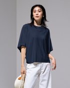 【ドゥクラッセ/DoCLASSE】のUVクールニット・ボートネックトップス ネイビー|ID: prp329100004933930 ipo3291000000037094043