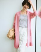 【ドゥクラッセ/DoCLASSE】のスパークリングニット・着流しカーディガン ピンク|ID: prp329100004933931 ipo3291000000037093302
