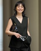 【ドゥクラッセ/DoCLASSE】のドライタッチツイル・ボタンジレ 人気、トレンドファッション・服の通販 founy(ファニー) ファッション Fashion レディースファッション Fashion for Women アウター Coat / Outerwear Collection レディースジャケット・軽アウター Jackets 新作・新入荷 New Arrivals / New In カッティング Cutting Detail コンパクト Compact, Small Size ジャケット Jacket, Outerwear ハーフ Half, Half-Length バランス Balance, Style Balance ベスト Vest, Waistcoat モダン Modern, Contemporary 夏 Summer 春 Spring S/S・春夏 SS, Spring/Summer, Warm Season thumbnail ブラック|ID: prp329100004933933 ipo3291000000037032121