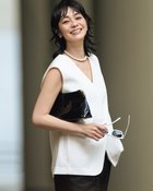 【ドゥクラッセ/DoCLASSE】のドライタッチツイル・ボタンジレ オフホワイト|ID: prp329100004933933 ipo3291000000037140287