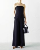 【ドゥクラッセ/DoCLASSE】のウール混ストレッチ・ビスチェオールインワン ブラック|ID: prp329100004933939 ipo3291000000037094060