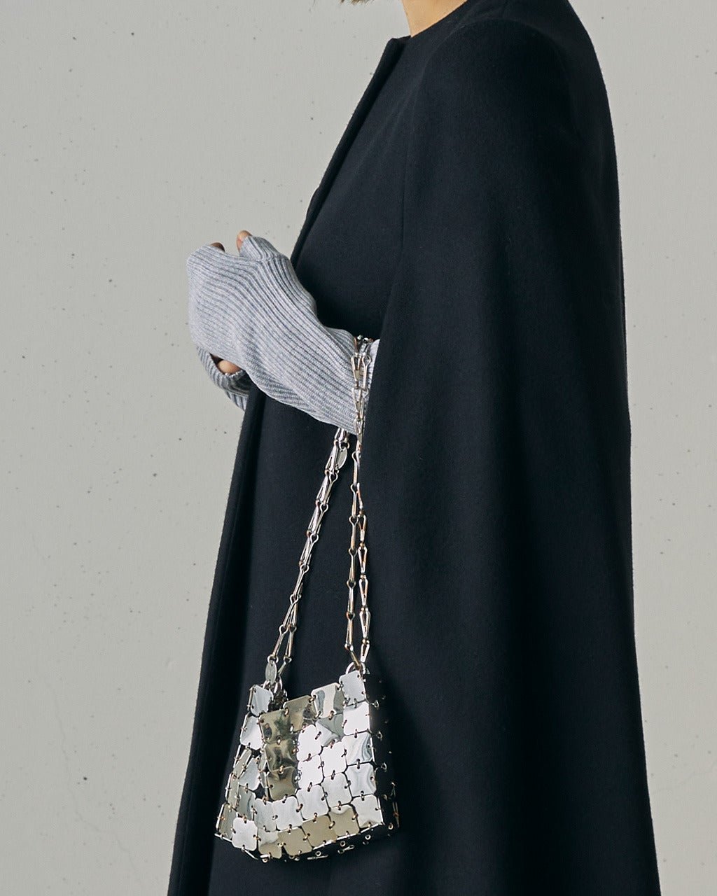 【ドゥクラッセ/DoCLASSE】のウルトラファインメリノ・ロンググローブ インテリア・キッズ・メンズ・レディースファッション・服の通販 founy(ファニー) 　ファッション　Fashion　レディースファッション　Fashion for Women　シルケット　Silket, Silky Cotton　フィット　Fit, Slim Fit　ポンチョ　Poncho, Cape Style　ロング　Long, Long-Length　グレー|ID: prp329100004933945 ipo3291000000037032166