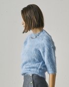 【ドゥクラッセ/DoCLASSE】のアルパカシャギー・コンパクトトップス ブルー|ID: prp329100004933946 ipo3291000000037102308