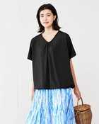 【ドゥクラッセ/DoCLASSE】のUVスラブ・2WAYプルオーバー ブラック|ID: prp329100004933960 ipo3291000000037094066