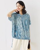 【ドゥクラッセ/DoCLASSE】のUVスラブ・2WAYプルオーバー アクアブルー|ID: prp329100004933960 ipo3291000000037094069