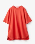 【ドゥクラッセ/DoCLASSE】の高密度シルコットン・5分袖ロングT/70cm 人気、トレンドファッション・服の通販 founy(ファニー) ファッション Fashion レディースファッション Fashion for Women トップス・カットソー Cut & Sew Tops スマート Smart, Elegant チュニック Tunic, Long Top フォルム Silhouette, Form ロング Long, Long-Length 夏 Summer thumbnail スカーレット|ID: prp329100004933964 ipo3291000000037032247