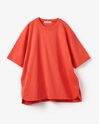 【ドゥクラッセ/DoCLASSE】の高密度シルコットン・5分袖ロングT/64㎝ 人気、トレンドファッション・服の通販 founy(ファニー) ファッション Fashion レディースファッション Fashion for Women トップス・カットソー Cut & Sew Tops シャツ・ブラウス・オフィスカジュアル Elegant Blouses & Button-Ups ロングTシャツ・Tシャツ Longline T-Shirts & Tees カットソー・ベーシックTシャツ Cut-and-Sewn Tops / Stretch Tees & Basics カットソー Cut and Sewn Top シルケット Silket, Silky Cotton スマート Smart, Elegant チュニック Tunic, Long Top フェミニン Feminine, Girly フォルム Silhouette, Form ロング Long, Long-Length 夏 Summer thumbnail スカーレット|ID: prp329100004933965 ipo3291000000037032254