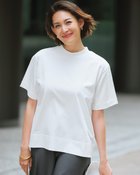 【ドゥクラッセ/DoCLASSE】の高密度シルコットン・プチハイネックT オフホワイト|ID: prp329100004933966 ipo3291000000037098148