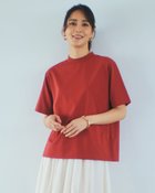 【ドゥクラッセ/DoCLASSE】の高密度シルコットン・プチハイネックT テラコッタ|ID: prp329100004933966 ipo3291000000037098151