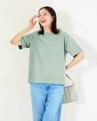 【ドゥクラッセ/DoCLASSE】の高密度シルコットン・プチハイネックT ダスティーブルー|ID: prp329100004933966 ipo3291000000037098152