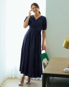 【ドゥクラッセ/DoCLASSE】のコットンローン・2WAYワンピース 人気、トレンドファッション・服の通販 founy(ファニー) ファッション Fashion レディースファッション Fashion for Women ワンピース Dresses カシュクール Wrap Design シンプル Simple, Minimal フェミニン Feminine, Girly ペチコート Petticoat, Underskirt リボン Ribbon, Bow ビジネス 仕事 通勤 Business / Work / Commuting thumbnail ミッドナイトブルー|ID: prp329100004933971 ipo3291000000037032274