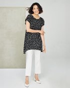 【ドゥクラッセ/DoCLASSE】のUVスラブ・切替タックチュニック 人気、トレンドファッション・服の通販 founy(ファニー) ファッション Fashion レディースファッション Fashion for Women トップス・カットソー Cut & Sew Tops カットソー Cut and Sewn Top チュニック Tunic, Long Top 人気 Popular, Best Seller 切替 Switching, Contrast Panel 夏 Summer 旅行 Travel thumbnail ブラックパターン|ID: prp329100004933974 ipo3291000000037032291