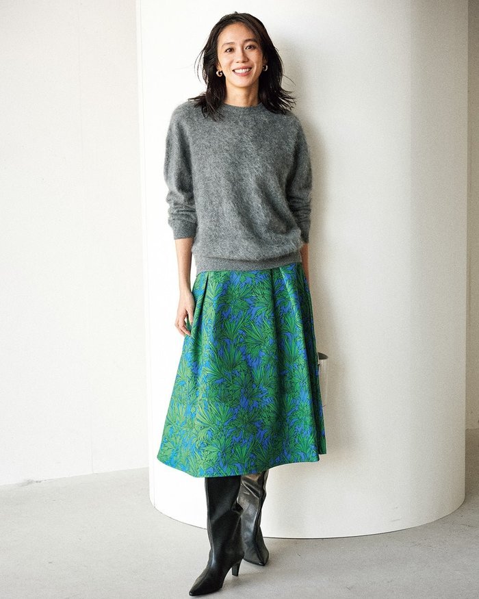 【ドゥクラッセ/DoCLASSE】のダブル編みジャージー・切替えフレアスカート インテリア・キッズ・メンズ・レディースファッション・服の通販 founy(ファニー) https://founy.com/ ファッション Fashion レディースファッション Fashion for Women スカート Skirts Aライン・フレアスカート A-Line & Flared Skirts シンプル Simple, Minimal ダブル Double, Double-Breasted パターン Pattern, Design Print フレア Flare, Flared 無地 Plain, Solid Color |ID: prp329100004933979 ipo3291000000037094080