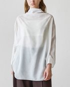 【ドゥクラッセ/DoCLASSE】のドレープハイネック・ロングブラウス 人気、トレンドファッション・服の通販 founy(ファニー) ファッション Fashion レディースファッション Fashion for Women トップス・カットソー Cut & Sew Tops シャツ・ブラウス・オフィスカジュアル Elegant Blouses & Button-Ups シンプル Simple, Minimal ジャケット Jacket, Outerwear ドレープ Drape, Draping Fabric ハイネック High Neck, Mock Neck ボトム Bottoms, Lower Wear レギンス Leggings, Stretch Pants ロング Long, Long-Length thumbnail ホワイト|ID: prp329100004933982 ipo3291000000037032317