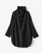 【ドゥクラッセ/DoCLASSE】のドレープハイネック・ロングブラウス 人気、トレンドファッション・服の通販 founy(ファニー) ファッション Fashion レディースファッション Fashion for Women トップス・カットソー Cut & Sew Tops シャツ・ブラウス・オフィスカジュアル Elegant Blouses & Button-Ups シンプル Simple, Minimal ジャケット Jacket, Outerwear ドレープ Drape, Draping Fabric ハイネック High Neck, Mock Neck ボトム Bottoms, Lower Wear レギンス Leggings, Stretch Pants ロング Long, Long-Length thumbnail ブラック|ID: prp329100004933982 ipo3291000000037032318