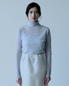 【ドゥクラッセ/DoCLASSE】のストレッチオーガンジー・ハイネックトップス 人気、トレンドファッション・服の通販 founy(ファニー) ファッション Fashion レディースファッション Fashion for Women トップス・カットソー Cut & Sew Tops カットソー・ベーシックTシャツ Cut-and-Sewn Tops / Stretch Tees & Basics 新作・新入荷 New Arrivals / New In オーガンジー Organza Fabric カットソー Cut and Sewn Top シアー Sheer, See-Through ストレッチ Stretch, Stretchy Fabric デコルテ Décolleté, Neckline エレガント 上品 Elegant thumbnail ライトブルー|ID: prp329100004933985 ipo3291000000037032326