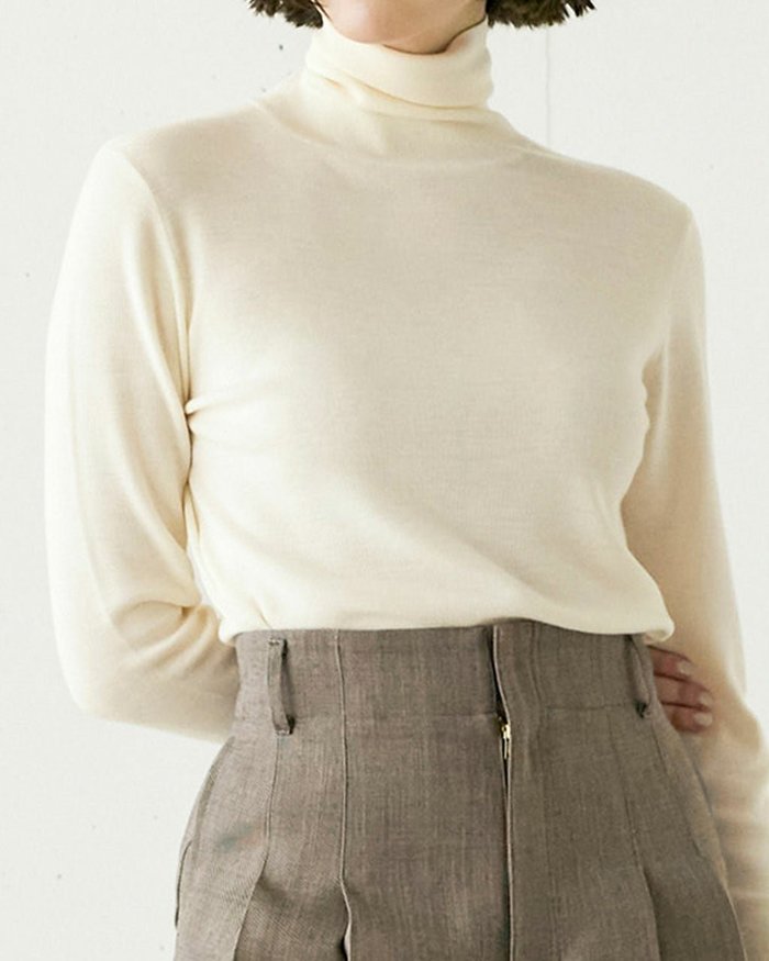 【ドゥクラッセ/DoCLASSE】のスーパーファインメリノ・シアータートルネック インテリア・キッズ・メンズ・レディースファッション・服の通販 founy(ファウニー) https://founy.com/ ファッション Fashion レディースファッション Fashion for Women トップス・カットソー Cut & Sew Tops ニット Knit Tops & Sweaters タートルネック・ハイネックトップス Turtlenecks & High-Neck Tops 冬 Winter / This Winter A/W・秋冬 Autumn/Winter |ID: prp329100004933986 ipo3291000000037032329