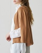 【ドゥクラッセ/DoCLASSE】のウルトラファインメリノ・マントカーディガン キャメル|ID: prp329100004933997 ipo3291000000037235221