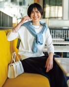 【ドゥクラッセ/DoCLASSE】の高密度シルコットン・7分袖Tシャツ/63cm丈 オフホワイト|ID: prp329100004934005 ipo3291000000037256595