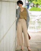 【ドゥクラッセ/DoCLASSE】のミラクルストレッチ・サイドシームワイド 人気、トレンドファッション・服の通販 founy(ファニー) ファッション Fashion レディースファッション Fashion for Women パンツ Pants & Trousers ストレッチ Stretch, Stretchy Fabric パターン Pattern, Design Print フロント Front, Front Design 人気 Popular, Best Seller thumbnail トープ|ID: prp329100004934007 ipo3291000000037032400