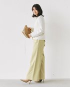 【ドゥクラッセ/DoCLASSE】のミラクルストレッチ・サイドシームワイド 人気、トレンドファッション・服の通販 founy(ファニー) ファッション Fashion レディースファッション Fashion for Women パンツ Pants & Trousers ストレッチ Stretch, Stretchy Fabric パターン Pattern, Design Print フロント Front, Front Design 人気 Popular, Best Seller thumbnail イエローゴールド|ID: prp329100004934007 ipo3291000000037032401