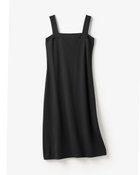 【ドゥクラッセ/DoCLASSE】の超長綿・インナーキャミワンピース/100cm丈 ブラック|ID: prp329100004934010 ipo3291000000037246380