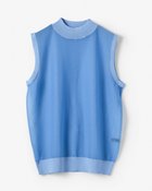 【ドゥクラッセ/DoCLASSE】のドライシアーニット・ハイネックノースリトップス 人気、トレンドファッション・服の通販 founy(ファニー) ファッション Fashion レディースファッション Fashion for Women トップス・カットソー Cut & Sew Tops ニット Knit Tops & Sweaters カーディガン Cardigan, Knitwear シアー Sheer, See-Through ストレッチ Stretch, Stretchy Fabric セーター Sweater, Knitwear ノースリーブ Sleeveless, No-Sleeve ハイネック High Neck, Mock Neck エレガント 上品 Elegant thumbnail ブルー|ID: prp329100004934019 ipo3291000000037032450