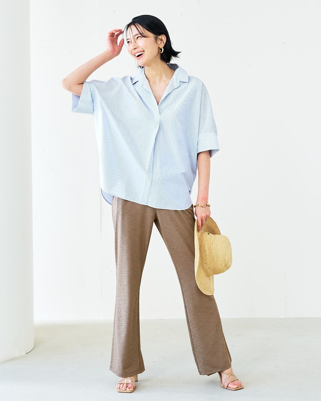 【ドゥクラッセ/DoCLASSE】のUVスラブ・ジェットセッターズ/パンツ63㎝ 人気、トレンドファッション・服の通販 founy(ファニー) 　ファッション　Fashion　レディースファッション　Fashion for Women　パンツ　Pants & Trousers　 other-1|ID: prp329100004934036 ipo3291000000037032508