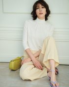 【ドゥクラッセ/DoCLASSE】のUVスラブ・ギャザーハイネックブラウス7分袖 オフホワイト|ID: prp329100004934038 ipo3291000000037098170