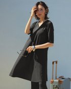 【ドゥクラッセ/DoCLASSE】のUVスラブ・ジェットセッターズ/5分袖チュニック チャコール|ID: prp329100004934042 ipo3291000000037102363