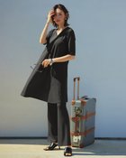 【ドゥクラッセ/DoCLASSE】のUVスラブ・ジェットセッターズ/5分袖チュニック ブラック|ID: prp329100004934042 ipo3291000000037246422
