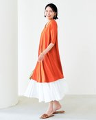 【ドゥクラッセ/DoCLASSE】のUVスラブ・ジェットセッターズ/5分袖チュニック ブラウンオレンジ|ID: prp329100004934042 ipo3291000000037246436